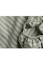 view 2 of 2 Fitted Sheet in Moss Stripe