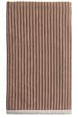 view 1 of 1 Pinstripe Bath Towel in Adobe & Alabaster