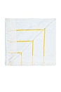 view 1 of 4 Bayside Beach Towel in Lagoon & Marigold