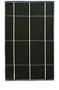 view 1 of 4 Organic Plush Tub Mat in Thyme Windowpane