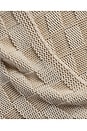 view 2 of 4 Basketweave Throw in Natural