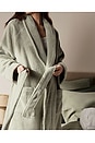 view 2 of 3 Classic Plush Robe in Sage