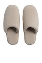 view 1 of 1 Classic Plush Slippers in Bone