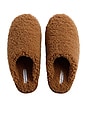 view 1 of 2 Shearling Wool Clogs in Tobacco