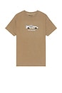 view 1 of 4 Vintage Racing Tee in Brown