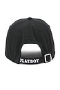 view 2 of 3 Adjustable Rabbit Head Logo Hat in Black