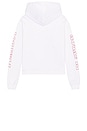 view 2 of 4 USA Hoodie in White
