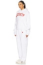 view 3 of 10 ENSEMBLE SWEAT À CAPUCHE ET PANTALON LOGO in White