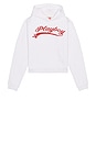 view 3 of 10 CONJUNTO DE MOLETOM COM CAPUZ LOGO in White
