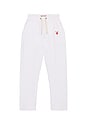 view 5 of 10 CONJUNTO DE MOLETOM COM CAPUZ LOGO in White