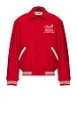 view 1 of 5 Est. LA Varsity Jacket in Red