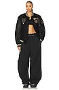 view 6 of 6 53 Premium Varsity Jacket in Black