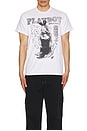view 3 of 4 Real Games Tee in White