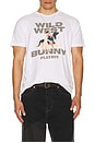 view 3 of 4 Wild West Bunny Tee in White