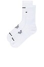 view 2 of 4 Sock in White