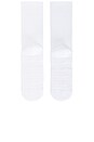 view 4 of 4 Sock in White