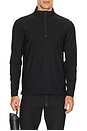 view 1 of 5 Web Tech Quarter Zip in Black