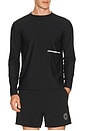 view 1 of 4 Web Tech Long Sleeve Tee in Black