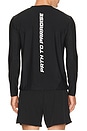 view 2 of 4 Web Tech Long Sleeve Tee in Black