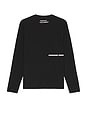 view 4 of 4 Web Tech Long Sleeve Tee in Black