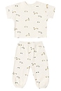 view 1 of 1 Jersey Tee & Pant Set in Race Car