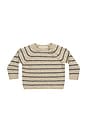 view 1 of 4 Kids Ace Knit Sweater in Indigo Stripe