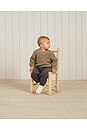 view 3 of 3 Kids Chunky Knit Sweater in Olive