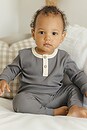 view 4 of 4 Kids Ribbed Legging in Indigo