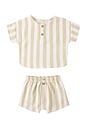 view 1 of 1 Woven Boxy Top & Short Set in Summer Stripe