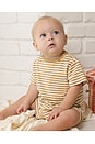 view 3 of 7 SET DE CAMISETA Y SHORT in Honey Stripe