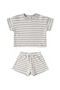 view 1 of 1 CONJUNTO DE CAMISETA Y SHORT in Sky Stripe