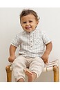 view 2 of 7 CAMISA JAXSON in Blue Plaid