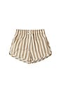 view 1 of 3 Boys Swim Short in Retro Latte Stripe