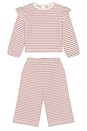 view 1 of 2 CONJUNTO PIJAMA RUFFLE in Mulberry
