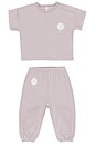 view 1 of 1 Kids Jersey Tee & Pant Set in Lavender