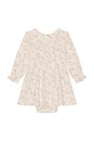 view 2 of 2 Kids Tiered Jersey Dress in Natural