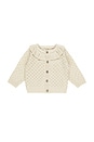 view 1 of 1 Kids Ruffle Collar Cardigan in Natural