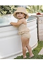 view 2 of 5 TRAJE DE BAÑO in Honey Stripe Small