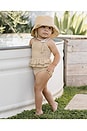 view 5 of 5 TRAJE DE BAÑO in Honey Stripe Small