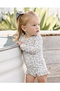 view 4 of 8 MAILLOT DE BAIN OLIVIA in Blue Floral