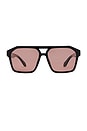 view 1 of 3 Soundcheck Polarized Sunglasses in Black & Apricot
