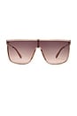 view 1 of 3 Nightfall Remixed Sunglasses in Doe & Brown Fawn