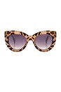 view 1 of 3 x Shay Mitchell Jinx Sunglasses in Desert Leopard