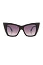 view 1 of 3 x Shay Mitchell Vesper Sunglasses in Black