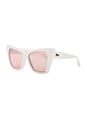 view 2 of 3 x Shay Mitchell Vesper Sunglasses in White