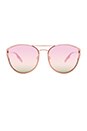 view 1 of 3 LUNETTES DE SOLEIL CHERRY BOMB in Rose Gold