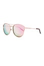 view 2 of 3 LUNETTES DE SOLEIL CHERRY BOMB in Rose Gold