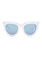 view 1 of 3 Eclipse Sunglasses in White