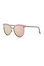 view 2 of 3 GAFAS DE SOL STARDUST in Pink & Pink Mirror