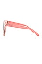 view 3 of 3 LUNETTES DE SOLEIL STRAY CAT in Peach & Silver
